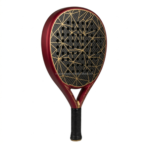 Raqueta de Pádel Personalizada en Forma de Lágrima, Fibra de Carbono 12K, Acabado Mate, Núcleo Suave, Directo de Fábrica, Alta Calidad - Product Image 6