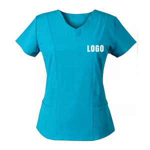 Uniforme Offre Spéciale personnalisé pour femmes, uniforme personnalisé de médecin et d'infirmière, uniforme d'hôpital de couleur unie, vêtements de personnel - Product Image 3