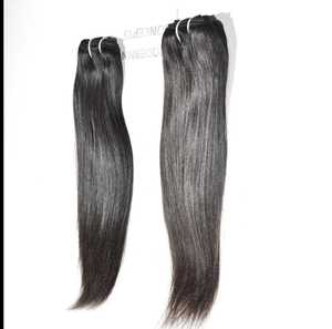 100 por ciento Remy Natural brasileño visón virgen crudo extensiones de cabello humano a granel sin procesar cabello Remy Virgen sin procesar - Product Image 1