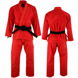 Vente en gros Nouveau Professionnel Meilleur Qualité supérieure 100% Coton 450 GSM Uniforme de judo Taille haute Respirant Logo personnalisé Arts martiaux - Product Image 4