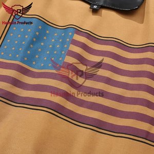 แจ็กเก็ตหนังแท้ของผู้ชายที่มีกระดุมข้อมือ-หนาอบอุ่นคอปกพับลงกระดุมปิดกระเป๋าด้านหน้า2ช่อง - Product Image 5