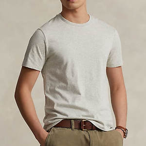 T-shirt personnalisé en coton de haute qualité pour hommes t-shirts vierges d'impression Slim Fit de poids lourd pour hommes - Product Image 2