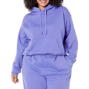 Sweat à capuche oversize personnalisé pour femme, streetwear tendance, décontracté, mode, hiver, chaud, badge en toile sur le devant, en solde - Product Image 5