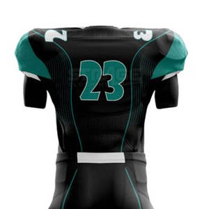 Uniforme de Fútbol Americano de Manga Corta, Talla Grande, Acabado Suave, Flexible, Cómodo, Transpirable, con Costuras Resistentes y Sensación Atlética - Product Image 5