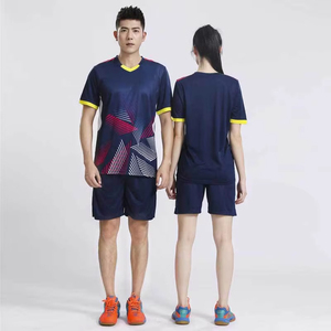 Uniforme de tenis para adultos, camiseta de bádminton para correr, Camiseta deportiva de poliéster transpirable de secado rápido para hombres, camiseta estampada Unisex - Product Image 6