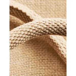 Sustainable <b>Jute</b> Boutique Shopper Storage <b>Baskets</b> Eco-Friendly Merchandising Product - Product Image 3