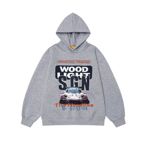 เสื้อฮู้ดดี้กันน้ำผ้าฟลีซผสมสแปนเด็กซ์/คอตตอน คุณภาพสูง แบบสวมใส่ได้ทั้งชายและหญิง ทรงปกติ ผลิตตามสั่ง ขายส่ง เป็นมิตรต่อสิ่งแวดล้อม - Product Image 3