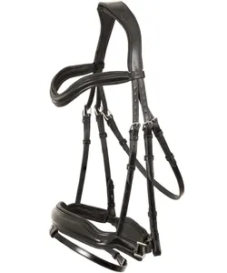 Horse Leather Bridle <b>Dressage</b> and Snaffle Bridle Customized As Per Requirement with logo Embossed and Low Order Quantity - Product Image 1