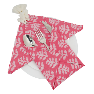 Serviettes indiennes faites à la main haut de gamme 100% pur coton Bloc de main de conception carrée moderne imprimé pour les mariages et les événements spéciaux - Product Image 1