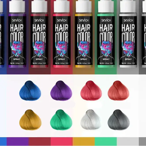 Coloration Temporaire Capillaire Végétale en Spray Vert – Crème et Cire Sans Ammoniaque pour une Coloration Permanente des Cheveux - Product Image 3
