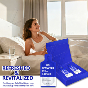Boisson Détoxifiante pour le Foie Abordable Contre la Gueule de Bois Électrolyte Liquide Oral Anti-Alcool Soulagement Ingrédients Naturels Sûrs Commande en Gros - Product Image 3