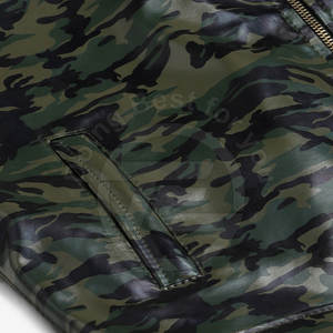 Meilleure vente veste d'hiver en cuir de mouton pour hommes Pakistan col montant de haute qualité respirant tricoté sans couture motif chauffant - Product Image 5