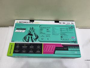 TX-RTX5060TI-O8G-MIKU langlebige GeForce RTX-Spielkarte 8GB Speicher 256-Bit-Schnittstelle DP-Ausgangs lüfter Kühler für Workstation-<span class=keywords><strong>Computer</strong></span> - Product Image 2