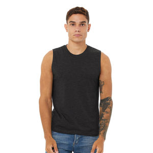 Airlume-camisetas sin mangas de algodón, 90% poliéster, peinado, 10% - Product Image 2