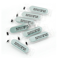Lime à ongles double face en éponge, grain 180, pour polir les ongles lisses et brillants - SOLINGMED