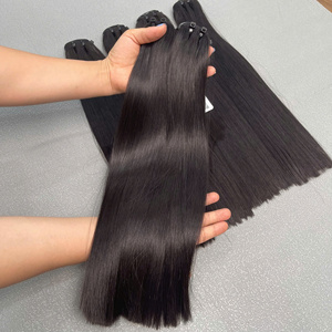 2025 Venta Raw Vietnamse Extensiones de Cabello 100% Cutícula alineada Gran stock Color natural Pelucas de cabello crudo Proveedores - Product Image 1