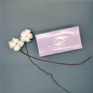 Caja de pañuelos faciales suaves de bambú y madera virgen desechables Airlaid con logotipo personalizado - Product Image 4