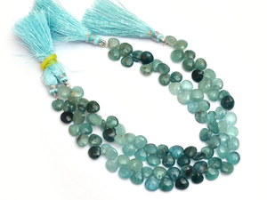 Cuentas de Granidierita AAA+ de 7mm-8mm, Facetadas en Forma de Corazón, Cuentas de Piedras Preciosas Semipreciosas de Granidierita Natural para la Fabricación de Joyas - Product Image 3