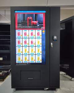 Distributeur automatique moderne de boissons et de collations, fonctionnement facile avec SDK prêt à l'emploi dans les écoles, les bureaux, les centres commerciaux. - Product Image 1