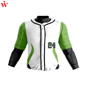 Vêtements de sport pour hommes, vente en gros, uniforme de Baseball sur mesure pour adultes avec Service OEM à bas prix - Product Image 3