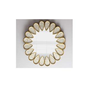 Antique <b>Vintage</b> Look Leaves Design Brass Plating <b>Frame</b> of Mirror Made of Metal Wall Mirror Wall Mounted Home Decor Mirror <b>Frames</b> - Product Image 4