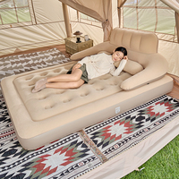 Bestway 6719K Pompe à air pour lits de camping Matelas à air surélevé Lit à pompe intégré Matelas à air extérieur Portable