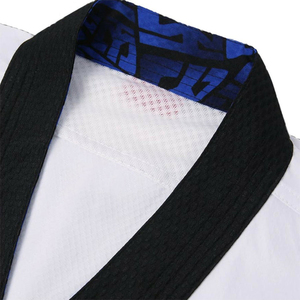 Uniforme de Taekwondo de talla grande con diseño OEM al por mayor, ropa de artes marciales hecha en fábrica con logotipo personalizado, uniforme de Taekwondo transpirable - Product Image 6