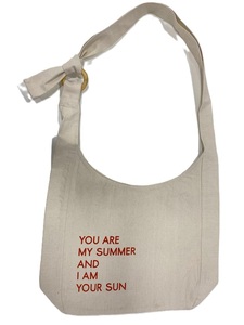 กระเป๋าโท้ทผ้าใบทำจากผ้าฝ้ายเป็นมิตรต่อสิ่งแวดล้อมพร้อมที่จับห่วงไม้ไผ่สำหรับโปรโมชั่นของนักช้อปและชายหาด - Product Image 6