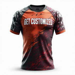 Rash Guard construido con paneles elásticos y tela transpirable que ofrece cobertura de manga corta completa o kimono de jiu jitsu - Product Image 1