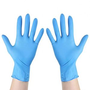Guanti medici monouso in gomma nitrilica accessori per sbiancamento denti multiuso in materiale plastico guanti da visita chirurgica - Product Image 6