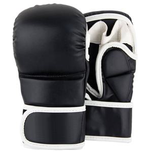 Gants de MMA professionnels de haute qualité en cuir PU, gants d'entraînement de boxe, gants de boxe MMA, gants personnalisables en cuir de boxe - Product Image 3
