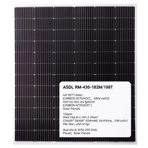 Panneau solaire ASPL RM-430-182M/108T - Product Image 2