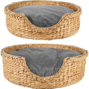 Jacinto de agua de fibra Natural vietnamita para mascotas, cama para gato y perro, para dormir de descanso, accesorios para mascotas, venta al por mayor - Product Image 4