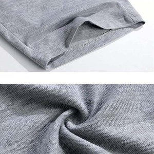 Conjuntos gemelos bordados transpirables de talla grande para hombre de calidad superior, camisetas de estilo callejero, pantalones cortos, ropa informal de verano de 2 uds. - Product Image 5