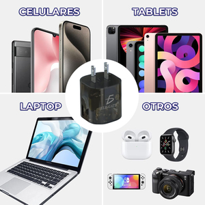 Caricabatterie Rapido Dual-Interface USB-A USB-C 5V Certificato RoHS FCC con Sorgente Luminosa LED Compatibile con Prese US UK AU EU per Computer - Product Image 6