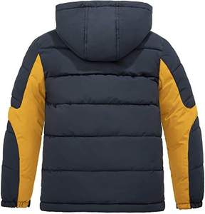 Chaqueta de Invierno Acolchada para Niños, con Cremallera, de Lona, Resistente al Agua, Ligera, con Forro Polar, Unisex, para Niños y Niñas - Product Image 4