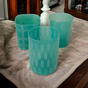 Vaso de Vidrio Verde Mar Personalizado e Innovador, Hecho a Mano, Multifuncional, Regalos de Navidad para el Hogar y la Cocina, Artículos de Bebida Personalizados - Product Image 3