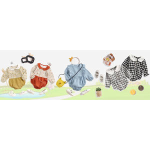 Sanlutoz – body princesse pour nouveau-né fille, manches longues, en coton, vêtements pour nouveau-né - Product Image 5