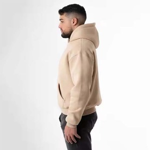 Haute qualité 300g pur coton velours brodé sweat Style décontracté acide lavage cou col sweats à capuche quantité minimale de commande 2 pièces approvisionnement en gros - Product Image 2