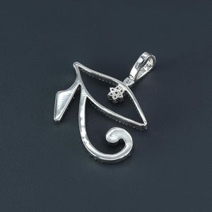 สร้างความประทับใจที่โดดเด่นด้วยจี้เพชร unisex ที่ไม่เหมือนใครซึ่งทำจากทองคำขาว14 KT และเพชรที่ปลูกในห้องทดลอง - Product Image 1