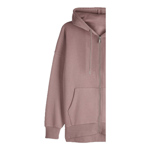 Vestido Sudadera de Invierno Personalizado para Mujer, 100% Algodón Felpa, Ecológico, Transpirable, Resistente al Viento, con Cuello Redondo Bordado en Relieve - Product Image 6