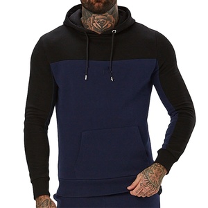 Ensembles de pantalons de survêtement deux pièces à capuche de haute qualité Survêtements surdimensionnés avec logo personnalisé pour hommes - Product Image 6