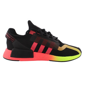 Zapatos Adidas Nmd_R1 V2 para hombre Color: Negro/Rosa Hiper/Amarillo 100% auténticos - Product Image 2