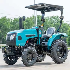 Mini tracteur Euro 5 moteur quatre roues 4x4 mini tracteurs de jardin de ferme compacts avec tondeuse - Product Image 1