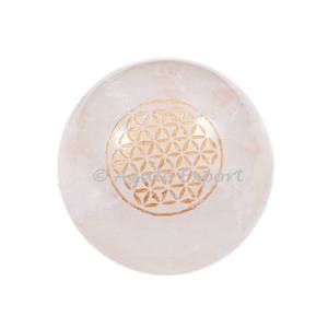 Venta al por Mayor de Esferas de Cuarzo Orgón Choco-Reiki de Alta Calidad, Esferas Curativas de Chakra, Esferas Pulimentadas con Base, Decoración para el Hogar, Feng Shui - Product Image 5