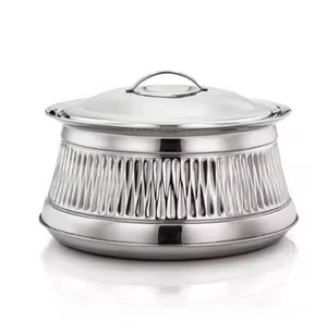 Hot Sale Casserole Dish Latest Designing Gold Polished Table Decorative Food Cooking Hot Pot Finest Quality Stainless Steel Lids - Product Image 6