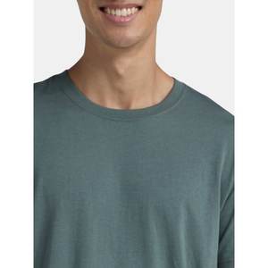 T-shirt à col rond 4 couleurs noir et blanc gris marine ultra-léger chemise respirante à séchage rapide pour homme adaptée - Product Image 4