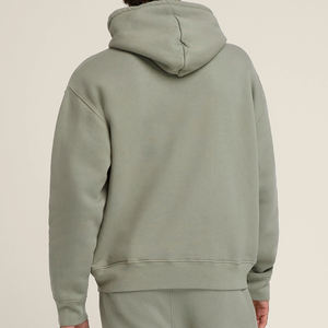 Sudaderas con Capucha de Algodón Orgánico para Hombre, Sudadera con Capucha Personalizada, Sudadera de Forro Polar para Hombre, Ropa de Calle al por Mayor - Product Image 5