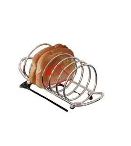 hot Selling Steel Metal Bread Slice Solder Rack for Home Hotel Serving Use Toaster Rack