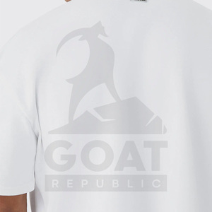 Camiseta de Hombre de Manga Corta, Corte Regular, 100% Algodón, Tejido de Punto Transpirable, con Logotipo Personalizado Serigrafiado - Product Image 4